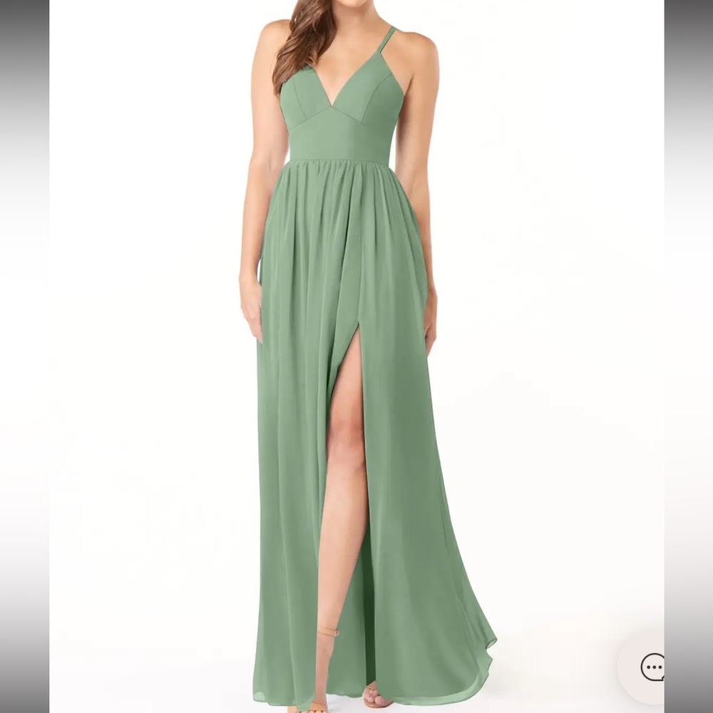 SOLD Unaltered Azazie Dress